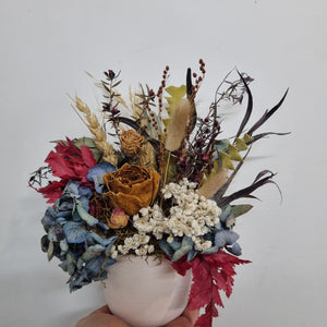 Dried Arrangements and Wall Hanging