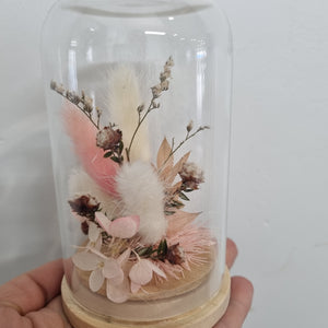 Dried flower Glass Domes