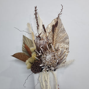Dried Arrangements and Wall Hanging