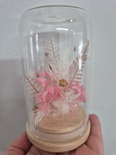 Load image into Gallery viewer, Dried flower Glass Domes