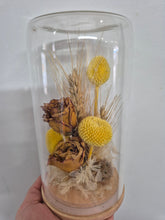 Load image into Gallery viewer, Dried flower Glass Domes