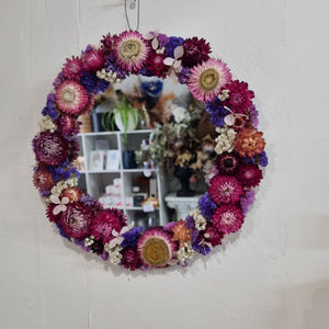 Dried Arrangements and Wall Hanging