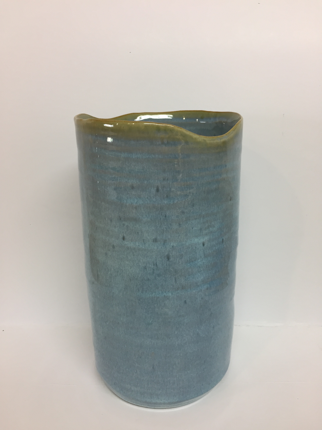 Tall ceramic vase