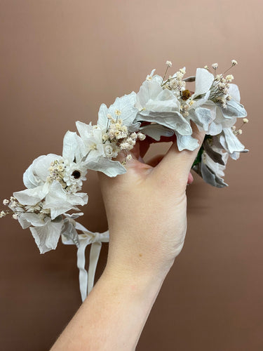 Dried Flower Crowns and Headpieces